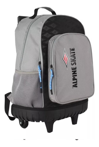 Mochila Escolar Con Carrito Alpine Skate Reforzada Ruedas 