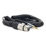 Cable Canon Xlr Hembra A Mini Plug Espiral Balanceado Hamc