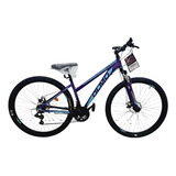 Mountain Bike Femenina Olmo Wish 295  2023 S-16  21v Frenos De Disco Mecánico Cambio Shimano Tz 31 Color Violeta/celeste