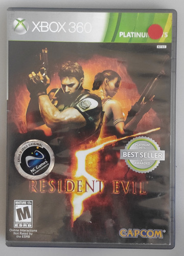 Jogo Resident Evil 5 (xbox 360, Mídia Física)