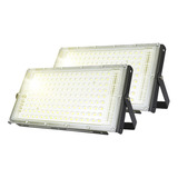 2 Pack Reflector Empotrable Ligero Led Calido 150w 7000lm 