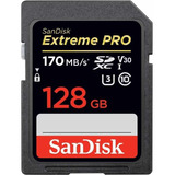 Sandisk Extreme Pro 128gb 170mb/s X633 Sdxc U3  Class 10 V30