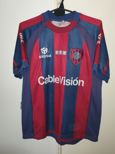 Camiseta San Lorenzo Signia Titular 2003 #19 Chatruc Talle 2