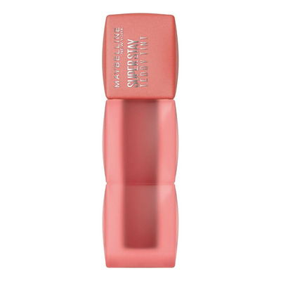 Maybelline Super Stay Teddy Tint, Tinta para Labios Mate Difuminado, Larga Duración 12 Horas, Textura Suave, No Transfiere, A Prueba de Bebidas y Besos, Tono Soft Era, 5 ml | Envío gratis