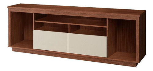 Mesa Tv Centro Entretenimiento Modular Moderno 180 Cm Color Marrón