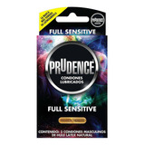 Prudence Full Sensitive Con 3 Condones Masculinos De Hule Lá