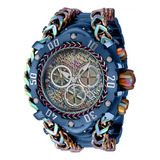 Reloj Invicta 43310 Iridiscente, Azul Oscuro Hombres Color De La Correa Azul- Iridiscente Color Del Fondo Iridiscente
