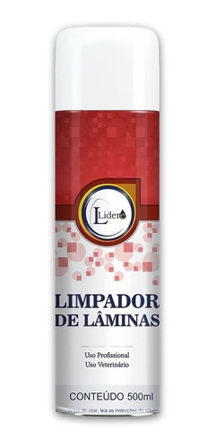 Limpador De Lâminas Lidere 500ml-p Maquina De Tosa Pet Banho