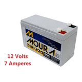  Bateria Estacionaria Moura 12v7ah Para Nobreak Alarme Cerca