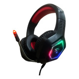 Headset Fone Ouvido Gamer Rgb Pc Celular Ps4 Ps5 Xbox Red