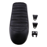 Asiento De Cojín De Motocicleta Negro