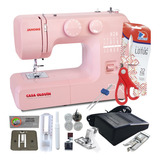 Janome 3112 Pk Edicion Especial Pink + Pie De Falso Overlock