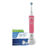 Cepillo Eléctrico Alemán Oral-b Pro 100 Color Rosa / Batería Recargable A 220v / Ver Ingresos Brutos