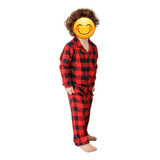 Pijama A Cuadros Para Niño O Niña Marca Carter's 