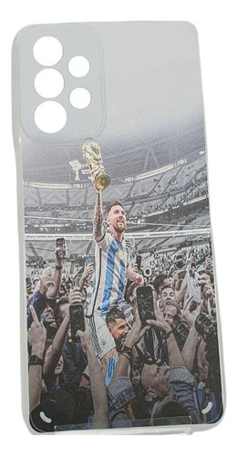 Funda Con Diseño Sublimado Seleccion Argentina Para Samsung