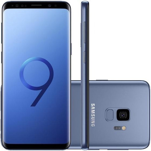 Samsung Galaxy S9 128gb Dual Azul 4gb Seminovo Nota Fiscal