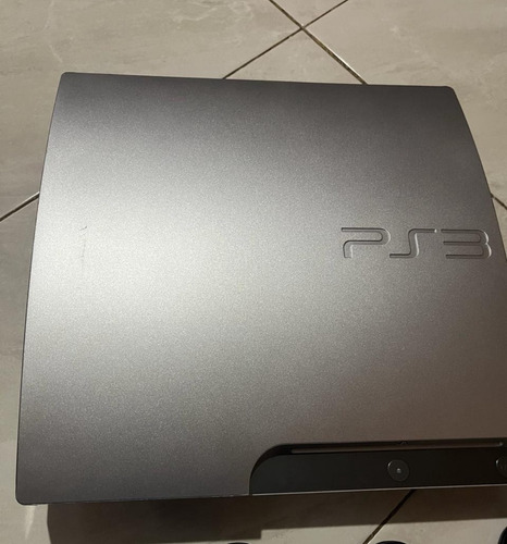 Consola Ps3 Slim Silver 500gb + 100juegos 