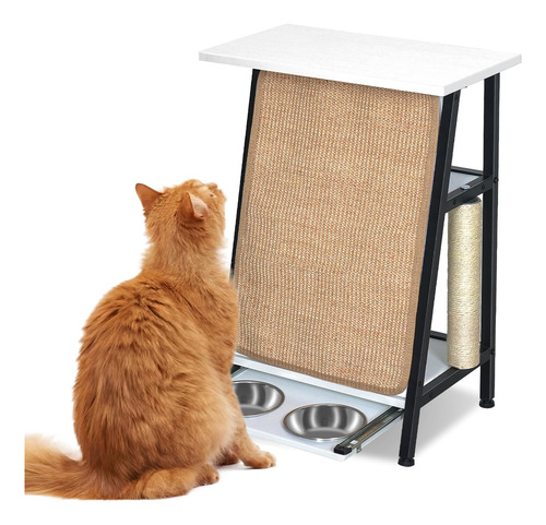 Muebles Multifuncionales Para Gatos: Mesa Auxiliar De Sofá C