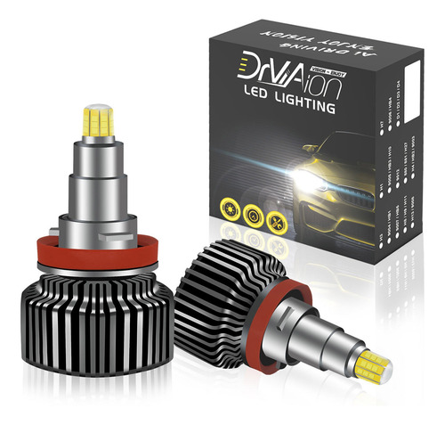 Kit De Faros Led 360° H1 H7 H8 H11 9005 Hb3 9006 Hb4 6500k