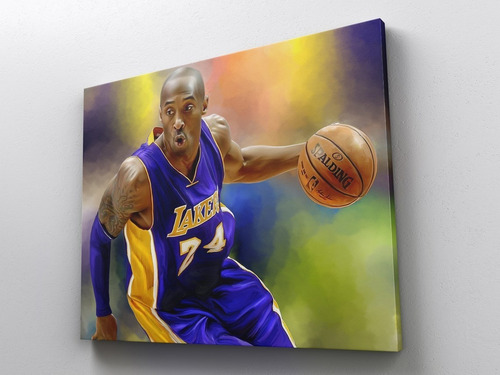 Lindo Quadro Canvas Kobe Bryant Canvas Print Basketball