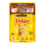 Sache Friskies Ao Molho Para Gato Adulto Sabor Peru 85g