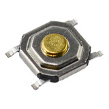 Pulsador Tact Switch Smd 4c 4x4x1.5 Control Remoto X 10 Htec