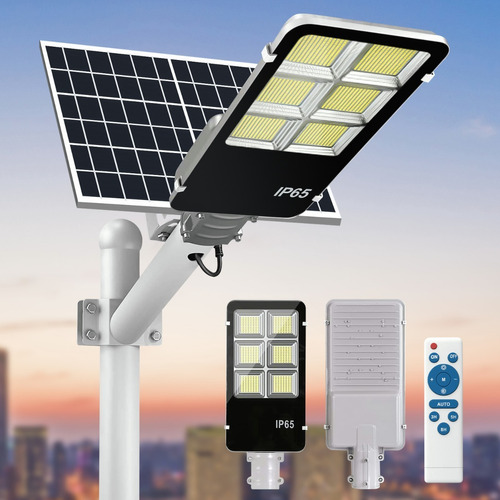 Lámpara Led Solar Luminaria Solares Suburbana Público 300w