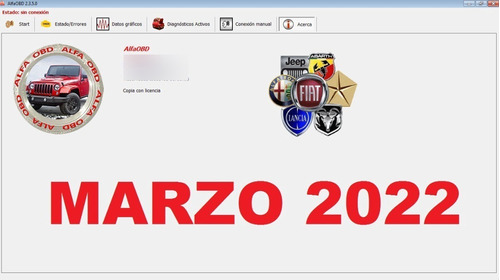 Alfaobd 2021 Scanner Automotriz Fiat Alfa Romeo Lancia