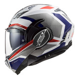 Capacete Robocop Articulado 180º Ls2 Valiant 2 Revo