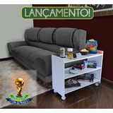 Suporte/mesa De Apoio Lateral P/ Braço De Sofá - Lançamento