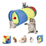 Brinquedo Pets Túnel Labirinto Para Gatos Cães Interativo