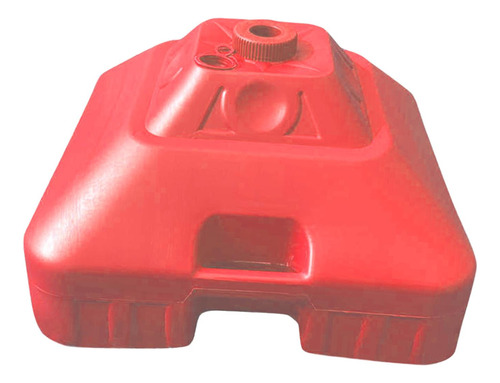 Base De Sombrilla Para Patio Rellenable, Base De Rojo