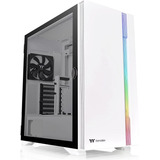 Gabinete Mid Tower Thermaltake H700 Tg Templado Blanco 1