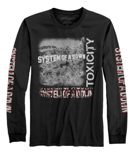 Camiseta Manga Longa System Of A Down