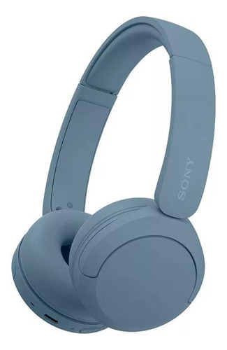 Fone De Ouvido Sem Fio Sony Wh-ch520 Bluetooth E Microf Azul