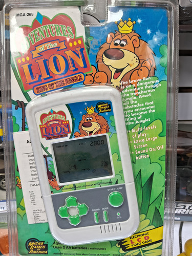 Micro Games Of America Handheld Game Adventure Of The Lyon