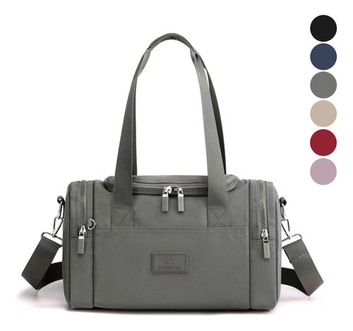 Bolsa Mujer Impermeable Viaje Nylon Tote Crossbody Bandolera