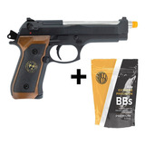 Pistola Airsoft We M92 Samurai Edge Biohazard Gbb + 1000 Bbs