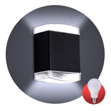 Aplique Pared Led Bidireccional 2 Foco E27-4312 N + Lampara