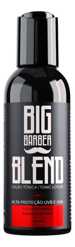 Tônico Capilar Blend Big Barber 120ml Corrige Falhas Cabelo