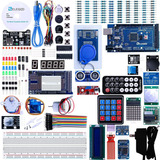 Completo Avanzado Kit Compatible C/ Arduino Uno Con Tutorial