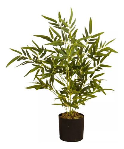 Planta Artificial De Hoja De Bambú