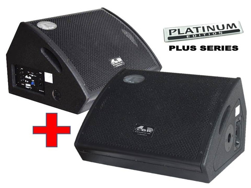 Combo 2 Monitor Bafle 15 Activo + Pasivo Array Plus 1600w