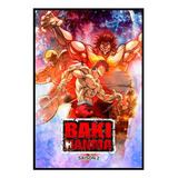 Cuadro Poster Premium 33x48cm Baki Hanma Anime