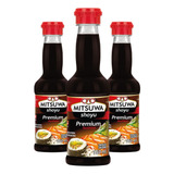 3un Shoyu Premium Mitsuwa 150 Ml Para Comida Japonesa