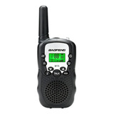 Rádio Comunicador Baofeng Mini Walkie Talkie Bf-t3 Preto