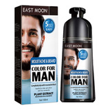 Champú Para Teñir Permanentemente La Barba Color Negro 1