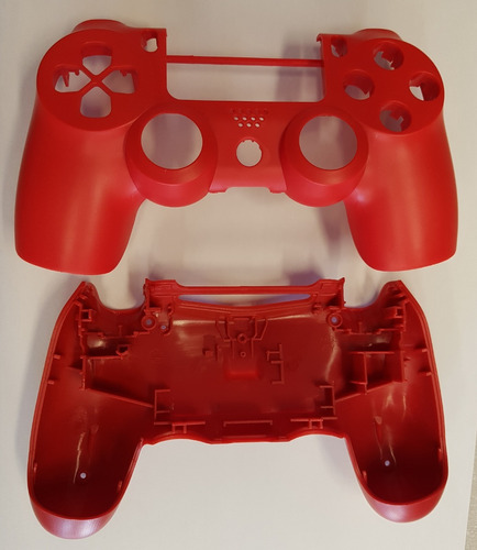 Carcaça Vermelho Controle Ps4 Pro Serve Jdm 055 Ou Jds 055