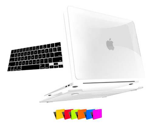 Kit Case Macbook New Pro 13 2022 A2338 M2 + Pelíc De Teclado