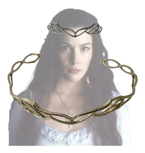 Corona Élfica - Señor De Los Anillos - Arwen Aragorn Elrond